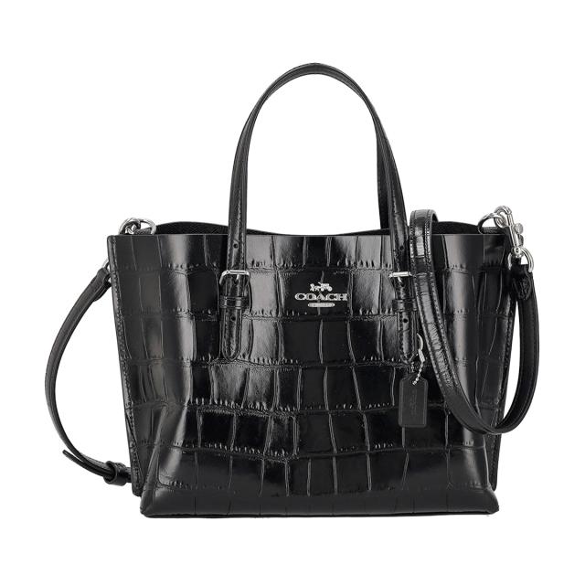 コーチ ファクトリー アウトレット COACH FACTORY バッグ ハンドバッグ トートバッグ ショルダー 斜め掛けバッグ CW017 SV BK レディース_1