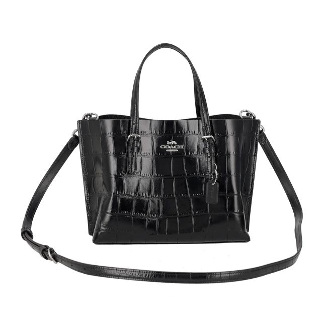 コーチ ファクトリー アウトレット COACH FACTORY バッグ ハンドバッグ トートバッグ ショルダー 斜め掛けバッグ CW017 SV BK レディース_7