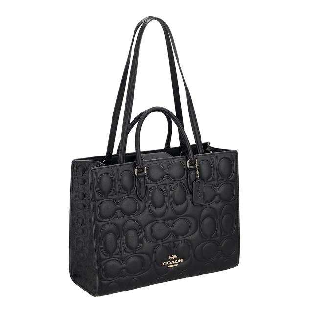 コーチ ファクトリー アウトレット COACH FACTORY バッグ 2way ハンドバッグ トートバッグ ショルダーバッグ 肩掛けバッグ CY672 IMBLK