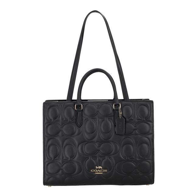 コーチ ファクトリー アウトレット COACH FACTORY バッグ 2way ハンドバッグ トートバッグ ショルダーバッグ 肩掛けバッグ CY672 IMBLK_1