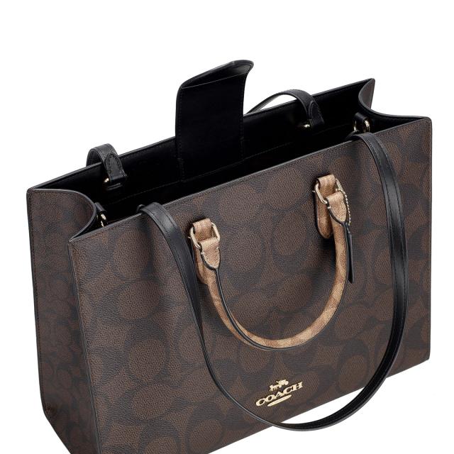 コーチファクトリー アウトレット COACH FACTORY バッグ ハンドバッグ トートバッグ 手提げ ショルダー 肩掛けバッグ CY677 IMXI8 トート_4