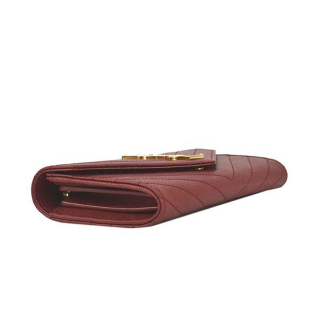 サンローラン SAINT LAURENT 財布 長財布 フラップ式長財布 かぶせ 