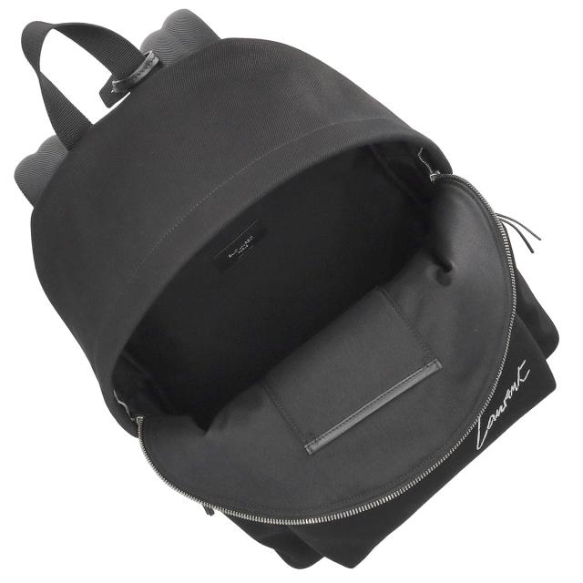 サンローラン SAINT LAURENT バッグ バックパック リュックサック 534968FAAVV 1070 メンズ BLACK BIANCO ブラック バッグ ザック ブラン_2