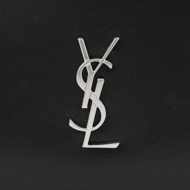 サンローラン SAINT LAURENT 財布 二つ折り財布 折りたたみ財布 小銭入れ付き 575726 0SX0E 1000 WALLET レディース ブラック 財布 使い_5