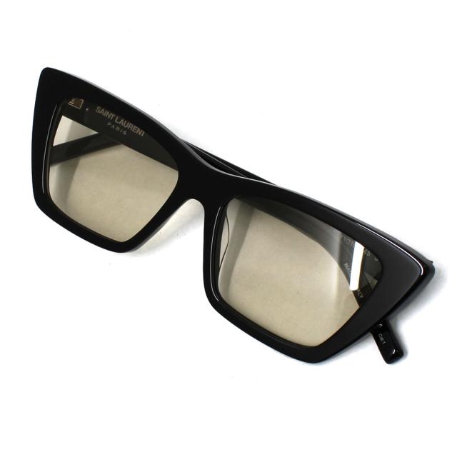 イヴサンローラン(サンローラン) Yves Saint Laurent サングラス グローバルフィット SL 276 MICA-038 フォックス型 キャットアイ型 紫外_6