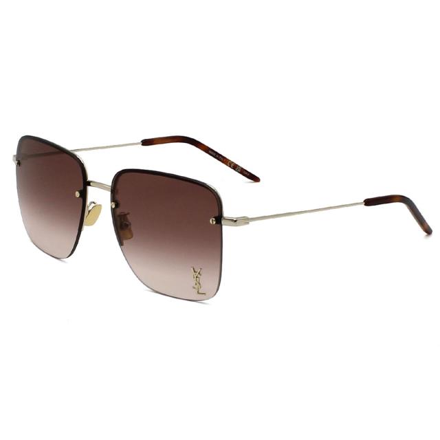 サンローラン SAINT LAURENT サングラス ノーズパット UVカット アイウェア スクエア SL 312 M 008 ユニセックス 国内正規品 紫外線対策