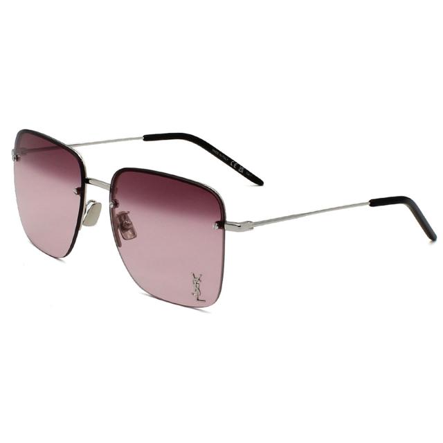 サンローラン SAINT LAURENT サングラス ノーズパット UVカット アイウェア スクエア SL 312 M 011 ユニセックス 国内正規品 紫外線対策