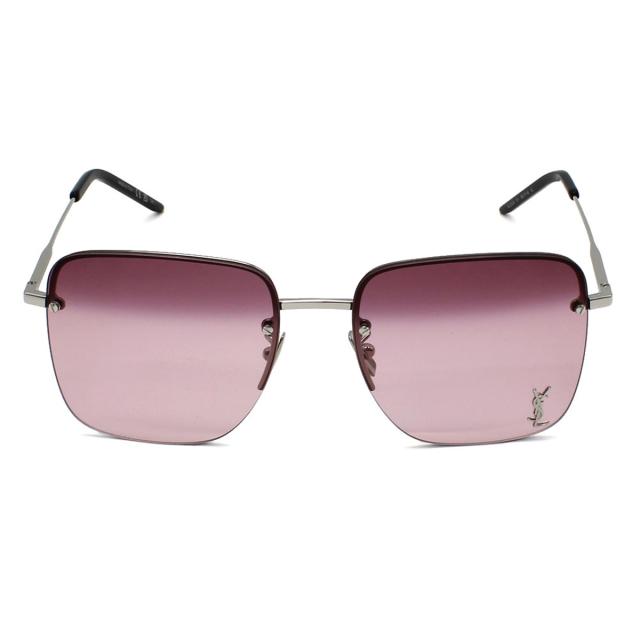 サンローラン SAINT LAURENT サングラス ノーズパット UVカット アイウェア スクエア SL 312 M 011 ユニセックス 国内正規品 紫外線対策_1