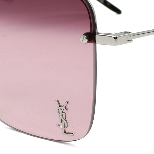サンローラン SAINT LAURENT サングラス ノーズパット UVカット アイウェア スクエア SL 312 M 011 ユニセックス 国内正規品 紫外線対策_3