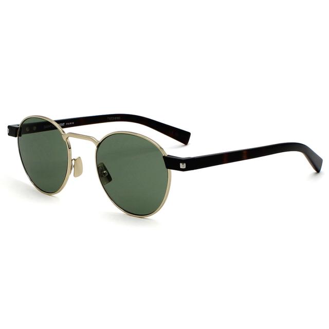 サンローラン SAINT LAURENT サングラス ノーズパット UVカット アイウェア ラウンド SL707-002 メンズ レディース 国内正規品 紫外線対