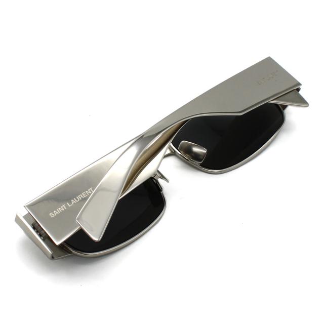サンローラン SAINT LAURENT サングラス ノーズパット UVカット アイウェア スクエア SL 738 001 ユニセックス 国内正規品 紫外線対策 サ_7