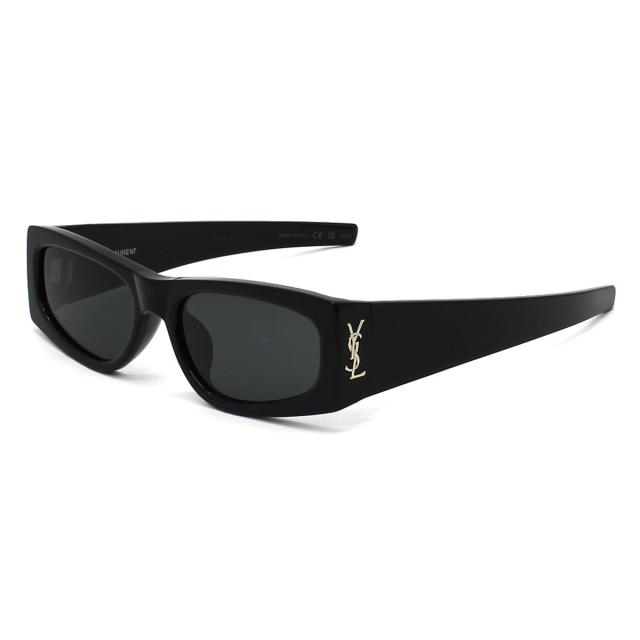サンローラン SAINT LAURENT サングラス アジアンフィット UVカット アイウェア スクエア SLM140/F-001 メンズ レディース 国内正規品 紫