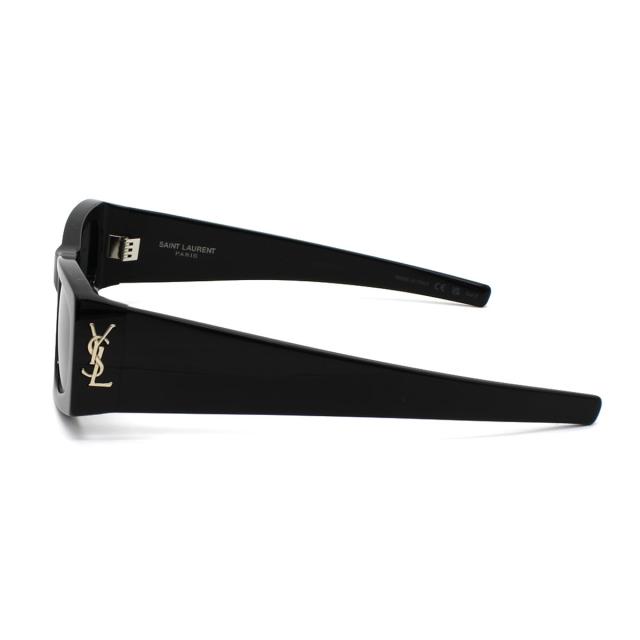 サンローラン SAINT LAURENT サングラス アジアンフィット UVカット アイウェア スクエア SLM140/F-001 メンズ レディース 国内正規品 紫_2