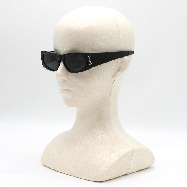 サンローラン SAINT LAURENT サングラス アジアンフィット UVカット アイウェア スクエア SLM140/F-001 メンズ レディース 国内正規品 紫_5
