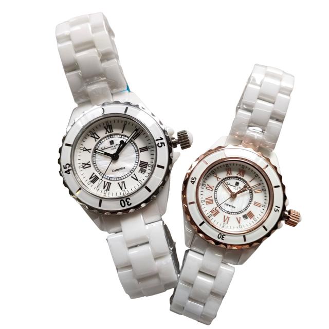 【ペアセット価格】サルバトーレマーラ Salvatore Marra 腕時計 2本セット SM23103 WHR SM25151 PGWHR クオーツ メンズ レディース ペア_2