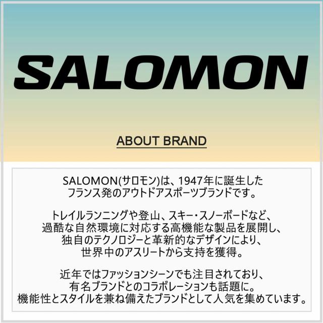 サロモン SALOMON スニーカー XT ウィスパー スポーツスタイル メッシュ ラグソール シューズ 靴 L47762000 XT-WHISPER ユニセックス 新_4