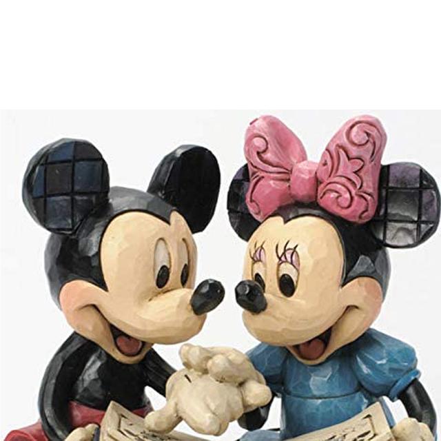 ミッキー ミニー 85周年 フィギュア ジムショア ディズニー トラディション ジムショア Jim Shore ディズニー トラディション ミッキー＆ミニー 85