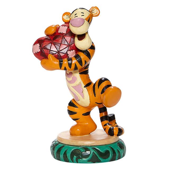 ジム ショア Jim Shore ディズニー トラディション Disney Traditions ティガー ホールディングハート 6008073 オレンジ系マルチカラー 置物 インテリア インテリア 可愛い プレゼント 贈り物 クリスマス 誕生日 クマのプーさん ティガー ハート