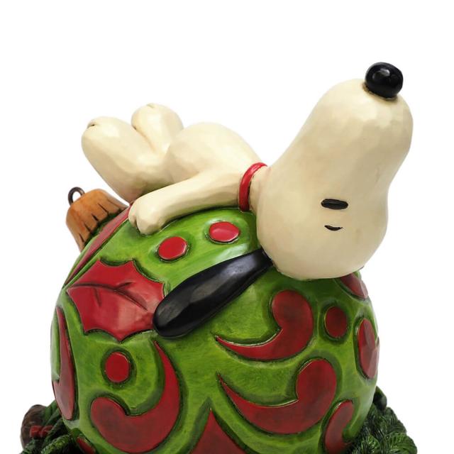 ジムショア Jim Shore スヌーピー オン オーナメント 置物 フィギュア