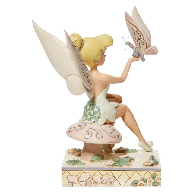 Jim Shore ディズニー トラディション Disney Traditions ティンカーベル ホワイトウッドランド フィギュア 置物 6008994 ピーターパン 雑貨 ティンカー・ベル ピーターパン 蝶 クリスマスプレゼント ティンカーベル 置物 インテリア 玄関 人気 クリスマスプレゼント_3