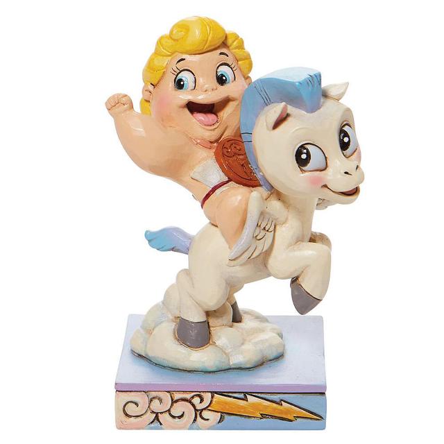 ジムショア Jim Shore ディズニー トラディション Disney Traditions ペガサス＆ヘラクレス フィギュア 置物 人形 6010092 25周年祝い ディズニー インテリア リビング 玄関 プレゼント ディズニー 置物 人気 ヘラクレス 赤ちゃん 玄関 インテリア雑貨