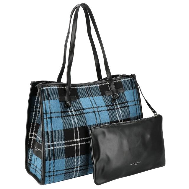 ジャンニキアリーニ GIANNI CHIARINI バッグ トートバッグ BS 6850 BRSH AVIO ブルー+ブラック系トート 人気 ブランド 使いやすい プレゼの通販は 47,500円