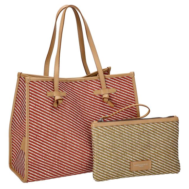 ジャンニキアリーニ GIANNI CHIARINI バッグ トートバッグ BS 9000 SUNFLW VAR.ROSSO レッド系トート 人気 ブランド 使いやすい プレゼン