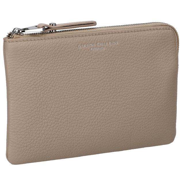 ジャンニキアリーニ GIANNI CHIARINI マルチケース ミニポーチ ケース 小銭入れ キーリング付き小銭入れ PF8230GRN SATIN 財布 小