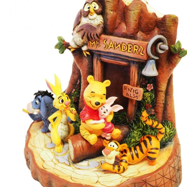 ジム ショア Jim Shore Disney Traditions ワンダフル 100エーカーの森