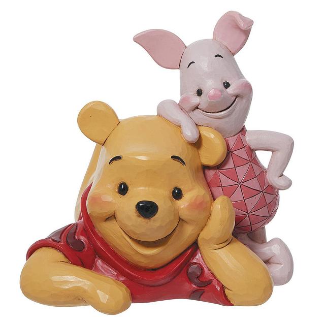ジム ショア Jim Shore Disney Traditions プー＆ピグレット ベストフレンド フィギュア 置物 人形 6011920 くまのプーさん インテリアお