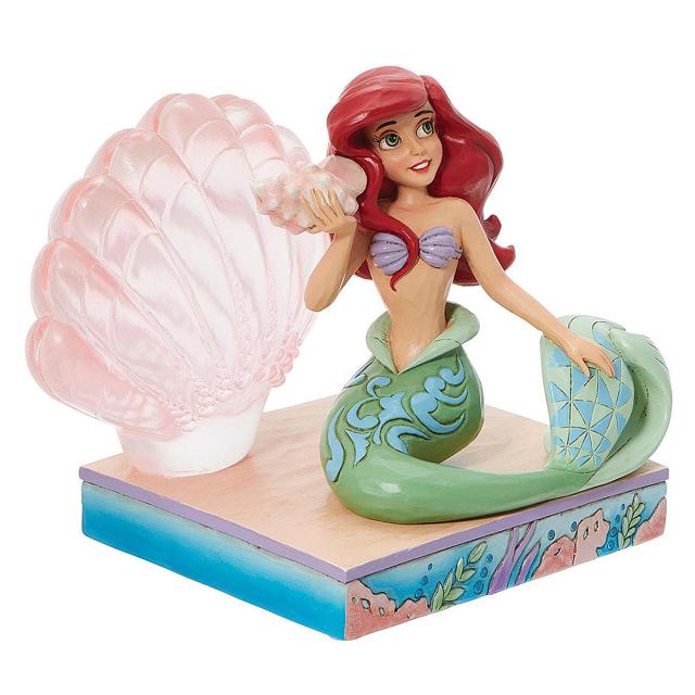 ディズニー enesco リトルマーメイド アリエル 置物 フィギュア