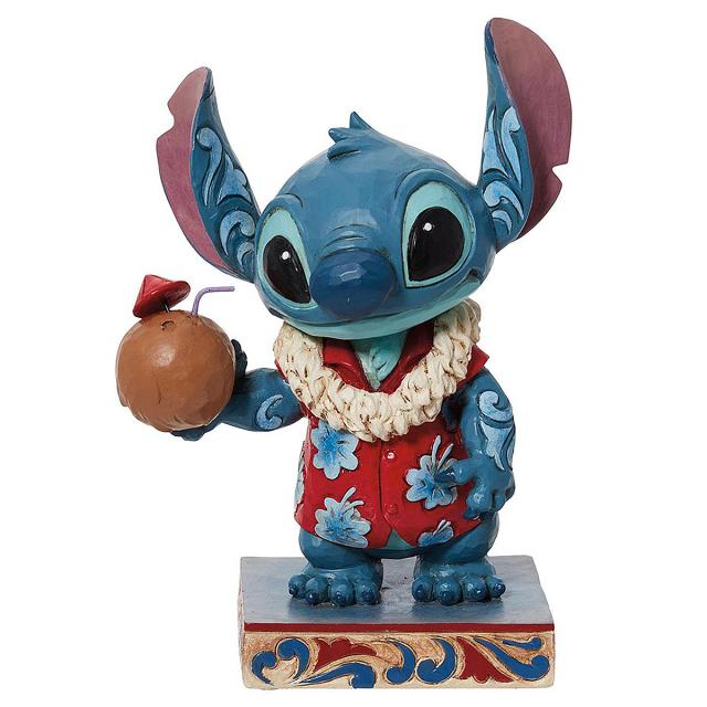 ジム ショア Jim Shore Disney Traditions スティッチ ハワイアンシャツ フィギュア 置物 6011935 リロ・アンド・スティッチおしゃれ 人