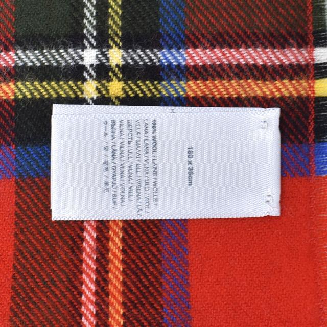 ジョンストンズ JOHNSTONS マフラー WD000446KU0303 22 タータンチェック ウール ストール メンズ レディース ROYAL STEWARTブラックスチの通販は