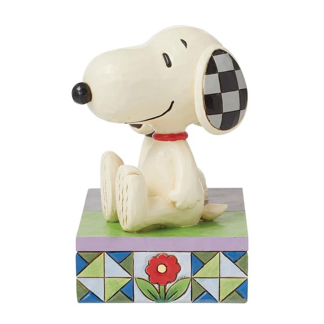 ジム ショア Jim Shore 1950s スヌーピー＆トゥデイズ スヌーピー フィギュア 置物 人形 6016274 ピーナッツ Peanuts インテリア おしゃ