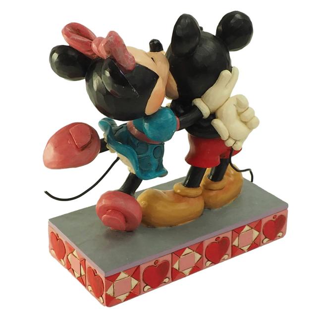 ジム ショア Jim Shore ディズニー トラディション Disney Traditions ミッキー＆ミニー キスマーク 置物 人形 6016327 ミッキーマウス_5