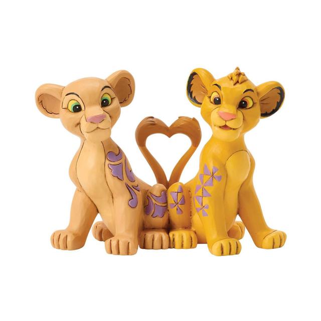 ジム ショア Jim Shore ディズニー トラディション Disney Traditions シンバ＆ナラ ハートテイルズ 置物 人形 6017847 インテリア おし