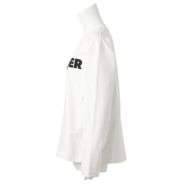 ジルサンダー Jil Sander 長袖 Tシャツ トップス アパレル J02GC0107 J45047 102 XS S クルーネック ロングスリーブ リラックスフィット_5
