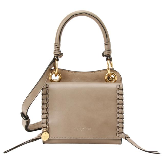 ◇See by Chloe シーバイクロエ◇レザーショルダーバッグ◇ダーク  