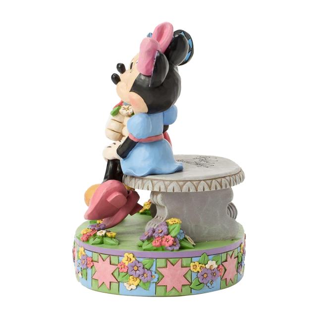ジム ショア ディズニー トラディション Disney Traditions ミッキー＆ミニー スプリング 置物 6017845 ミッキーマウス ミニーちゃん お_2