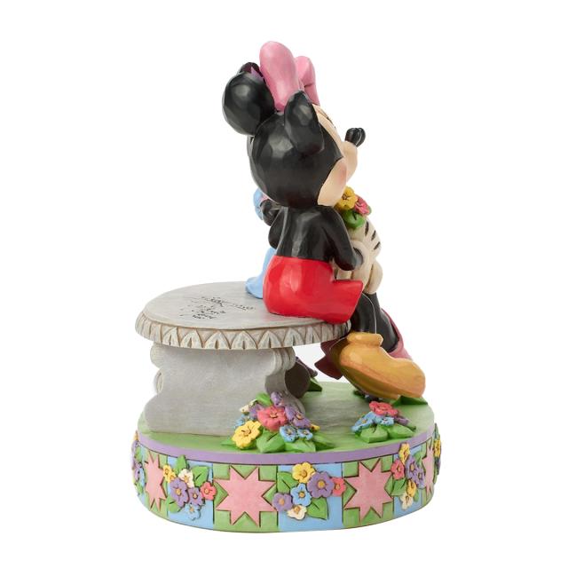 ジム ショア ディズニー トラディション Disney Traditions ミッキー＆ミニー スプリング 置物 6017845 ミッキーマウス ミニーちゃん お_3