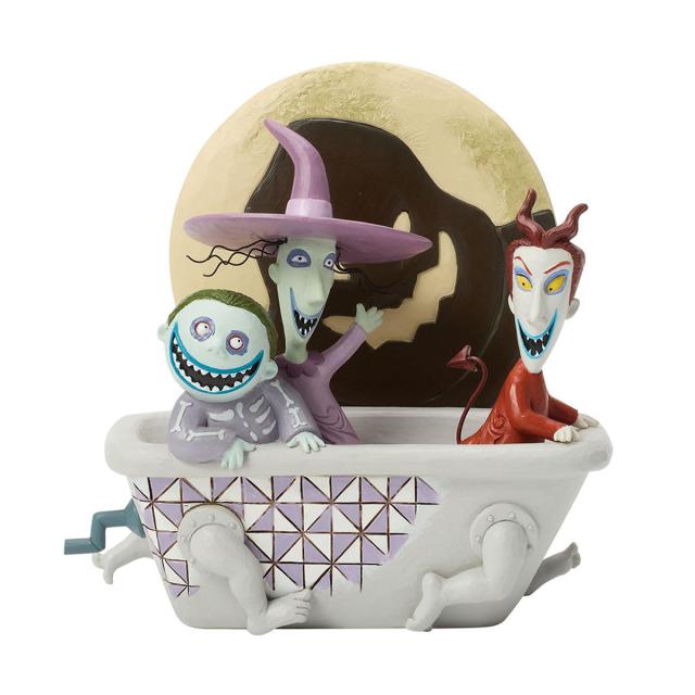ディズニー トラディション Disney Traditions ロック＆ショック＆バレル イン タブ 置物 6017935 ナイトメアービフォアクリスマス おし