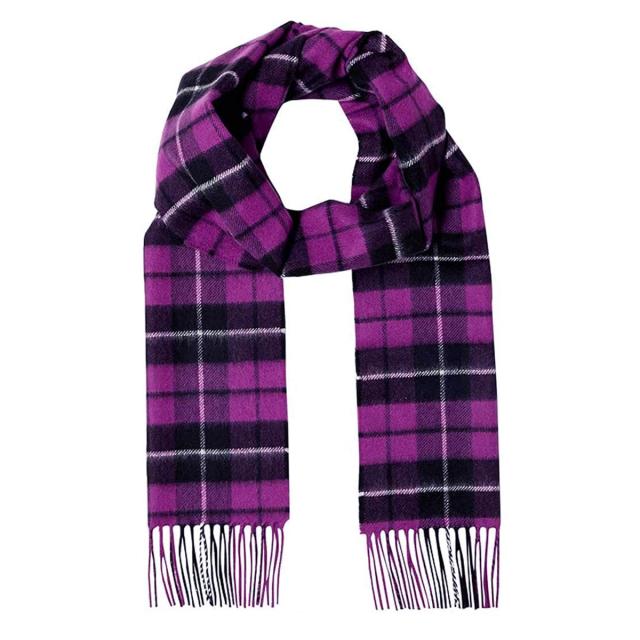 ジョンストンズ オブ エルガン Johnstons of Elgin マフラー ストール カシミア チェック柄 アクセサリー 秋冬 ギフト WA000016 KU0122