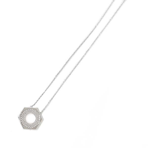 スワロフスキー SWAROVSKI ネックレス ペンダント 5096635 ボルト BOLT PENDANT シルバー