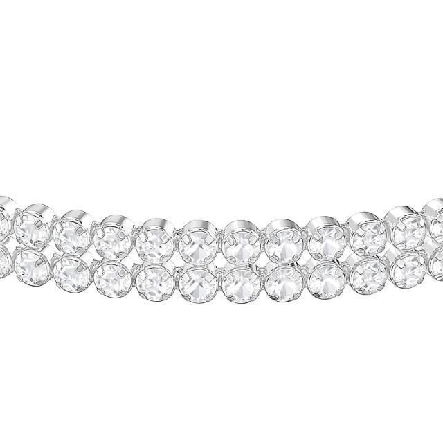 スワロフスキー SWAROVSKI ブレスレット 5221397 Subtle Double サトルダブル シルバー_2