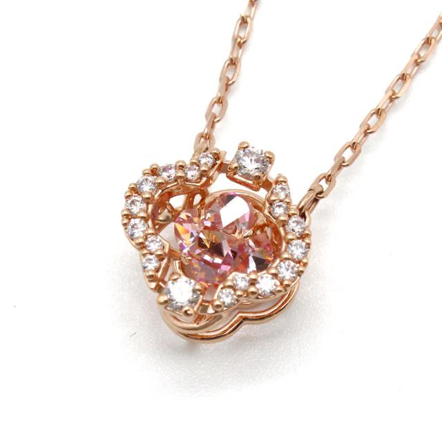 スワロフスキー SWAROVSKI ネックレス ペンダント アクセサリー 5514488 スパークリングダンス SPARKLING DANCE ローズゴールド+ピンク ブランド レディース 人気 クリスタル きらきら プレゼント 誕生日 結婚式 二次会 パーティー おしゃれ 上品 30代 40代 50代 新品 20,160円