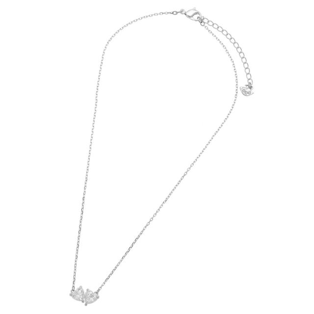 スワロフスキー SWAROVSKI ネックレス ペンダント アクセサリー 5517117 アトラクト ソウル Attract Soul シルバー+クリア ブランド レディース 人気 クリスタル きらきら プレゼント 誕生日 結婚式 二次会 パーティー おしゃれ 上品 30代 40代 50代 新品_1