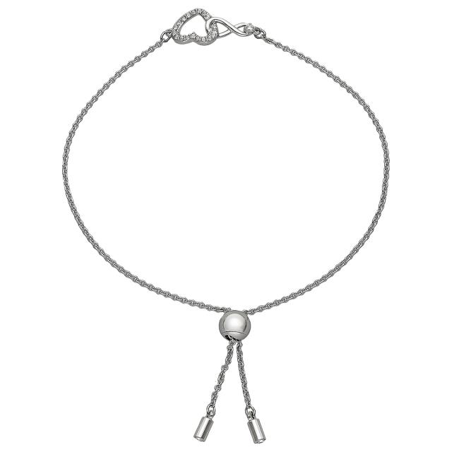 スワロフスキー swarovski アクセサリー ブレスレット SWAROVSKI 5524421 Hyperbola ハイパーボラ ハート インフィニティ チェーン ブレ_1