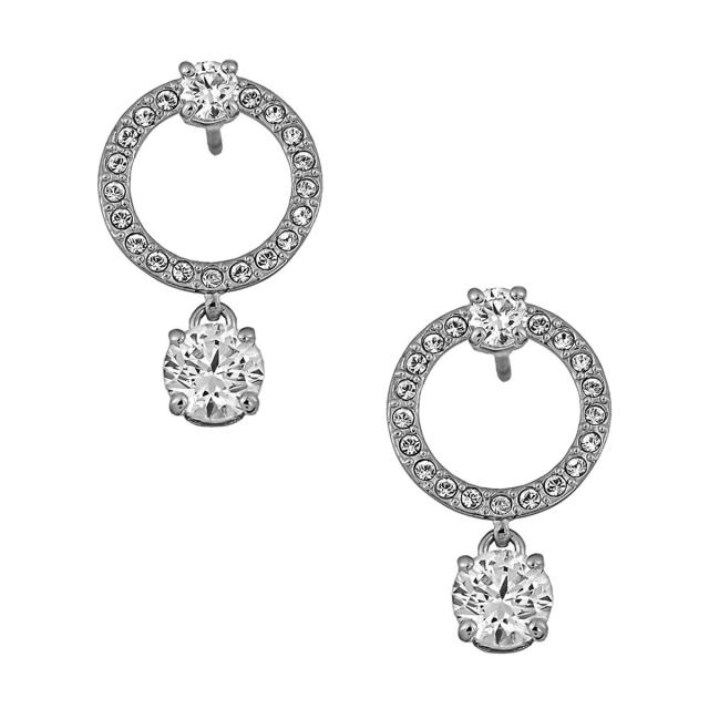 スワロフスキー SWAROVSKI ピアス アクセサリー 5563278 アトラクト サークル ATTRACT CIRCLE シルバー+クリスタル 揺れる 女性 ブランド おしゃれ 可愛い 上品 人気 結婚式 パーティー キラキラ 誕生日 クリスマス プレゼント ホワイトデー ギフト