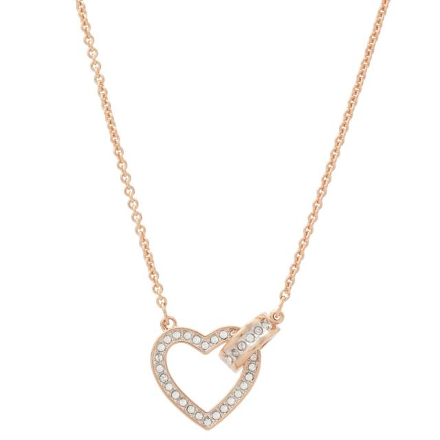 スワロフスキー SWAROVSKI ネックレス ペンダント アクセサリー 5636445 Lovely ラブリー ローズゴールドネックレス アクセサリー 人気
