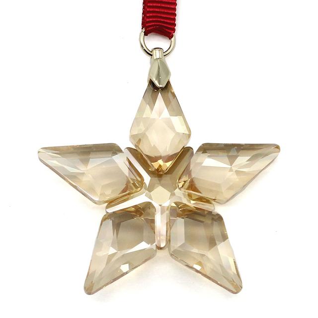 スワロフスキー swarovski オーナメント 星 スター 飾り クリスマス デコレーション Annual Edition Festive 5648747 Xmas 装飾 ゴールド